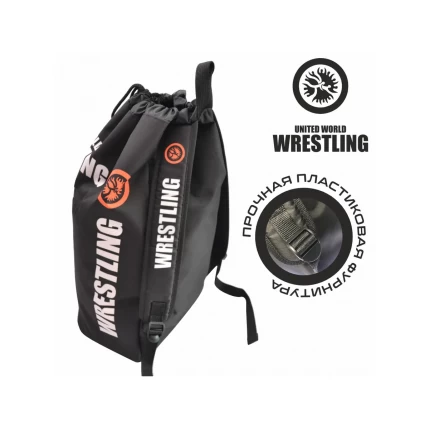 (ТРБ) Рюкзак спортивный Борьба (wrestling) черный
